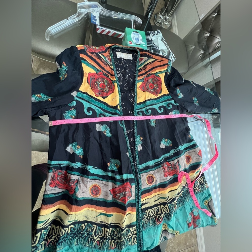 Bohemian Multicolor Maxi Dress dorothy - Picture 5 of 6